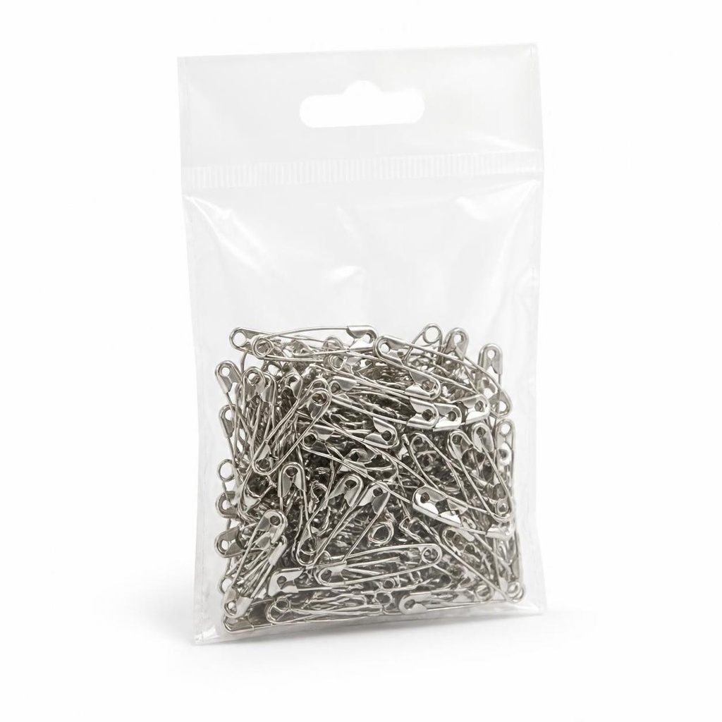 [STL-GEN-0400]  SAFTY PIN STEEL 100'S - SOFT